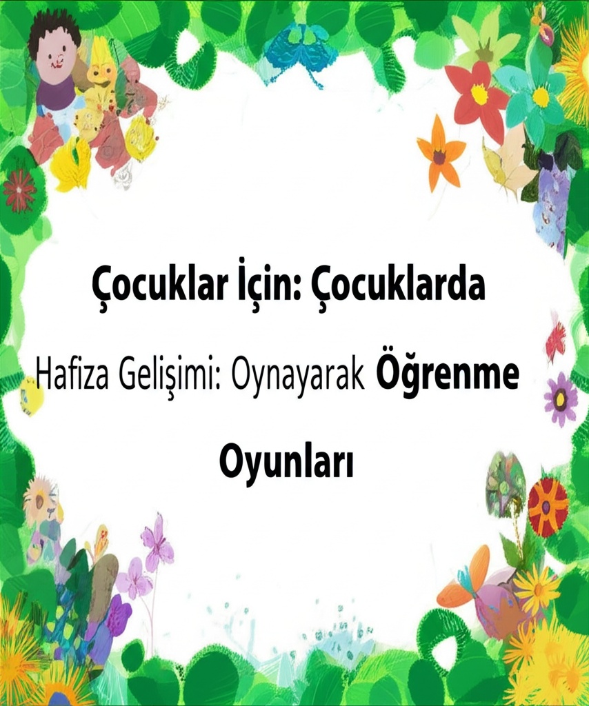 Çocuklar İçin: Çocuklarda Hafıza Gelişimi: Oynayarak Öğrenme Oyunları