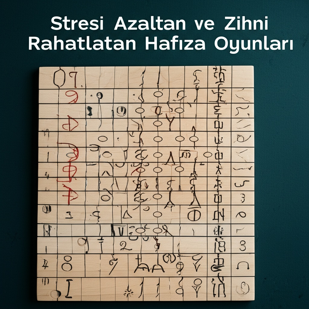 Stresi Azaltan ve Zihni Rahatlatan Hafıza Oyunları