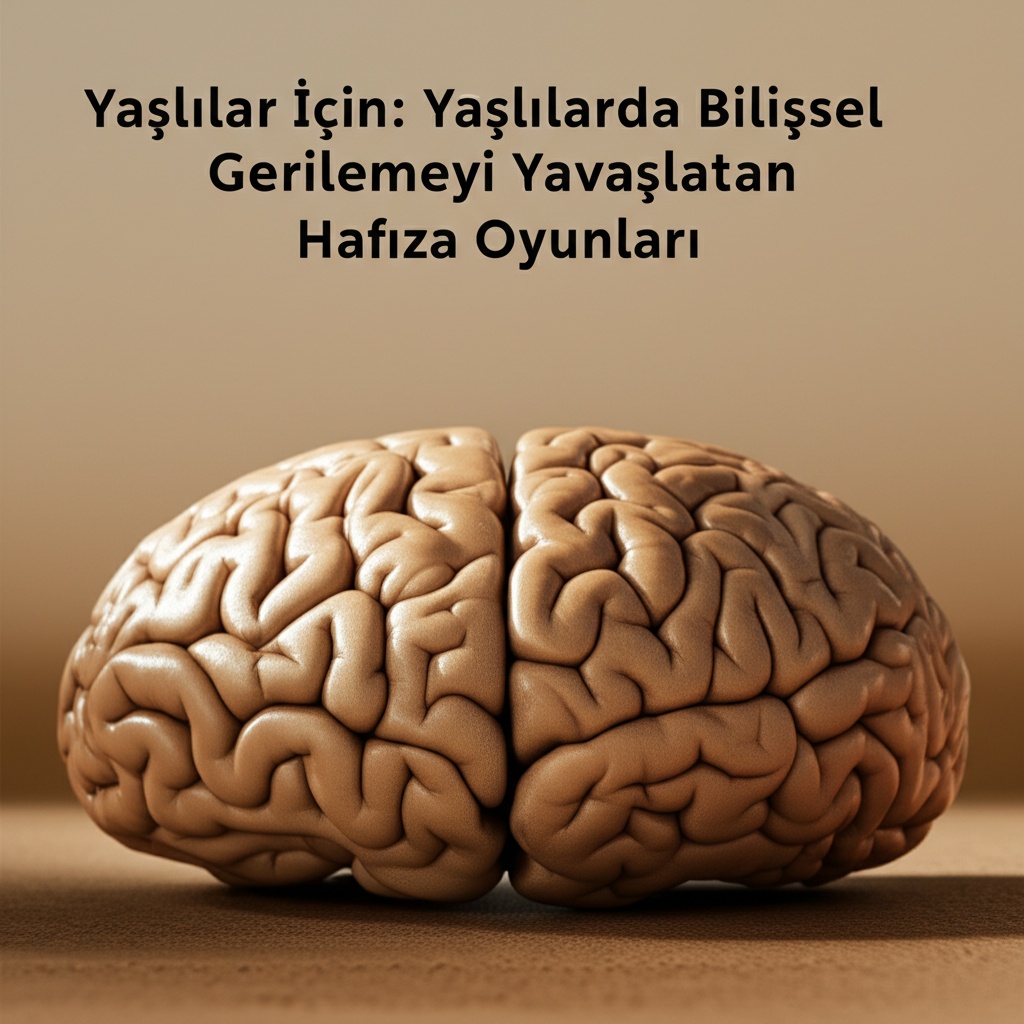 Yaşlılar İçin: Yaşlılarda Bilişsel Gerilemeyi Yavaşlatan Hafıza Oyunları